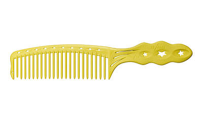 Гребінець з ручкою Y. S. Park Professional YS-H279 Banana Yellow, 205 мм (YS-H279 Banana Yellow)