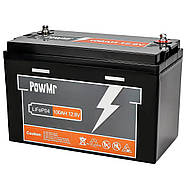 Акумулятор PowMr 100 А. 12.8 В. (1200 Вт·час) LiFePO4, для будинку, котла, сонячних батарей, фото 5