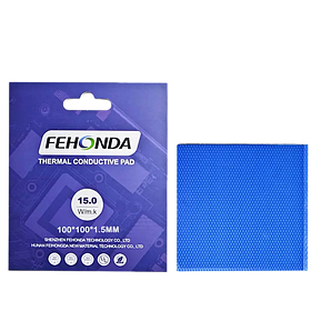 Термопрокладка Fehonda 100x100x1.5mm (15W/m*k) (18664)