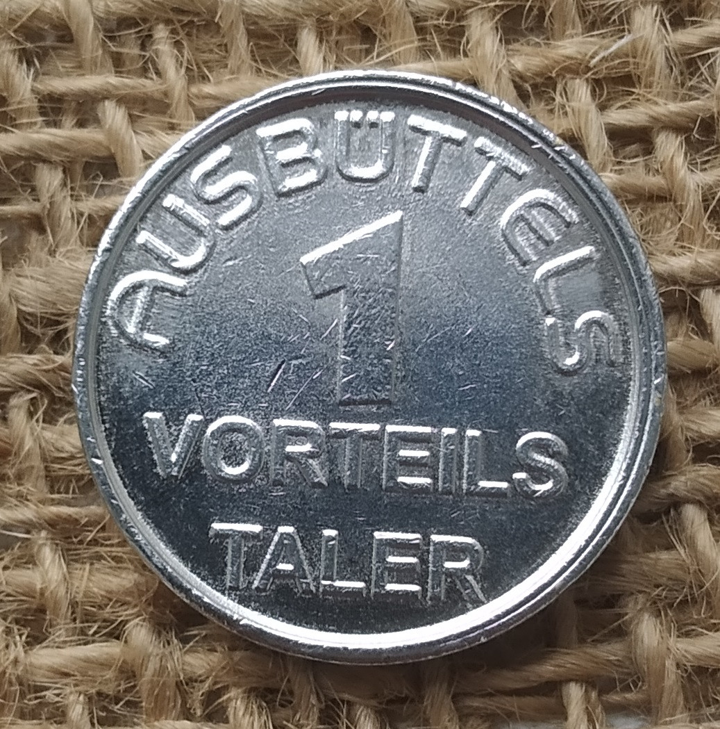 Аптечний жетон "AUSBUTTELS". Дортмунд - ФРН