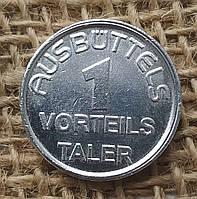 Аптечний жетон  "AUSBUTTELS". Дортмунд - ФРН