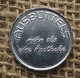 Аптечний жетон  "AUSBUTTELS". Дортмунд - ФРН, фото 3