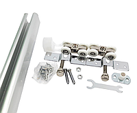 Система розсувних дверей Punto до 50 кг, рейка 2 м.