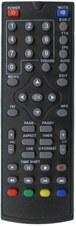 Пульт від тюнера  Satcom T505, фото 1