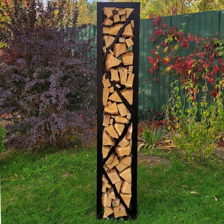 Дровниця металева, фото 1