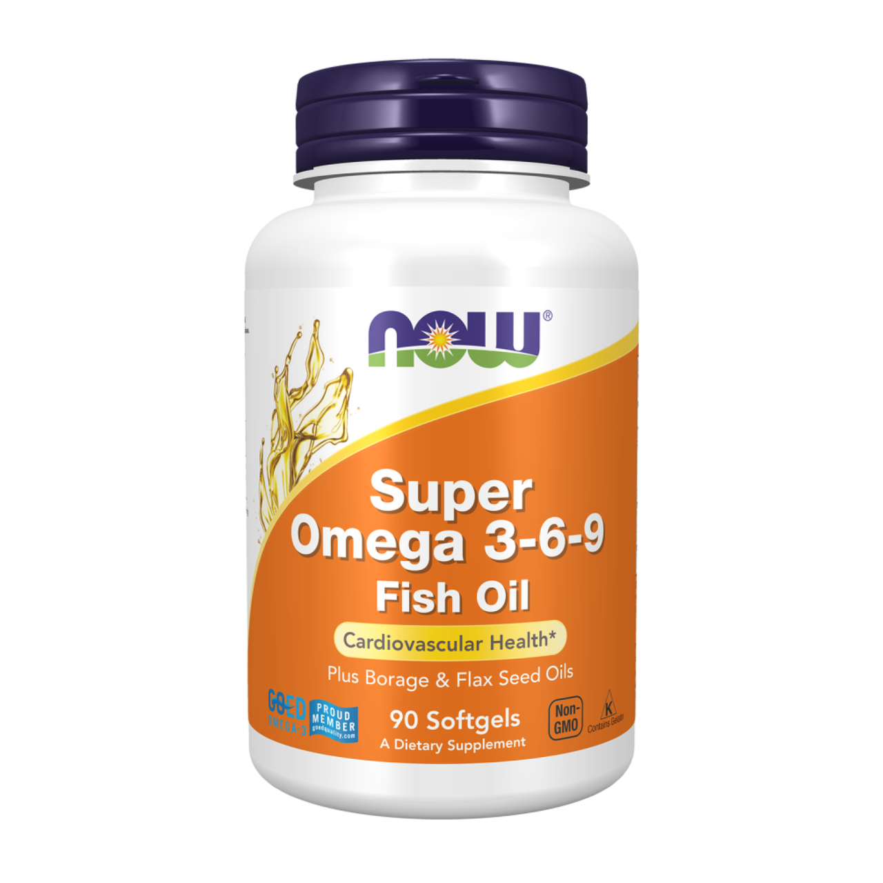 Супер Омега 3-6-9 1200 мг Now Foods Super Omega 3-6-9 1200 мг 90 капсул