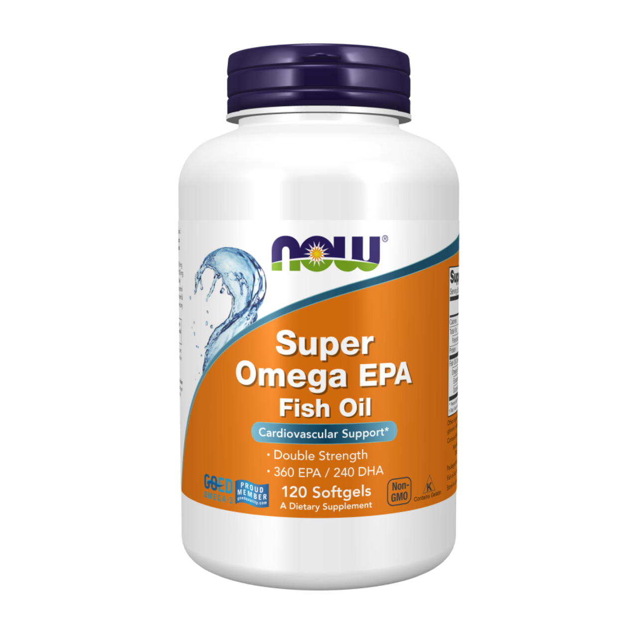 Супер Омега ЕПК Now Foods Super Omega EPA 1200 мг 120 капсул, фото 1