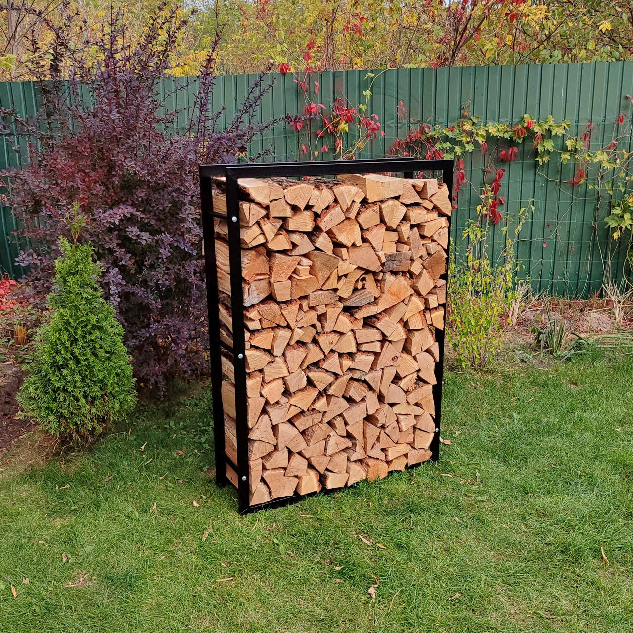 Дровниця металева, фото 1