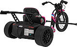 Дитяча акумуляторна машинка DRIFT BIKE 21 Рожева, фото 5