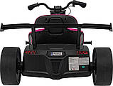 Дитяча акумуляторна машинка DRIFT BIKE 21 Рожева, фото 6
