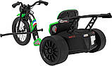 Дитяча акумуляторна машинка DRIFT BIKE 21 Зелена, фото 3