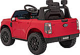 Дитяча акумуляторна машинка Ford Ranger LIFT Червона, фото 2