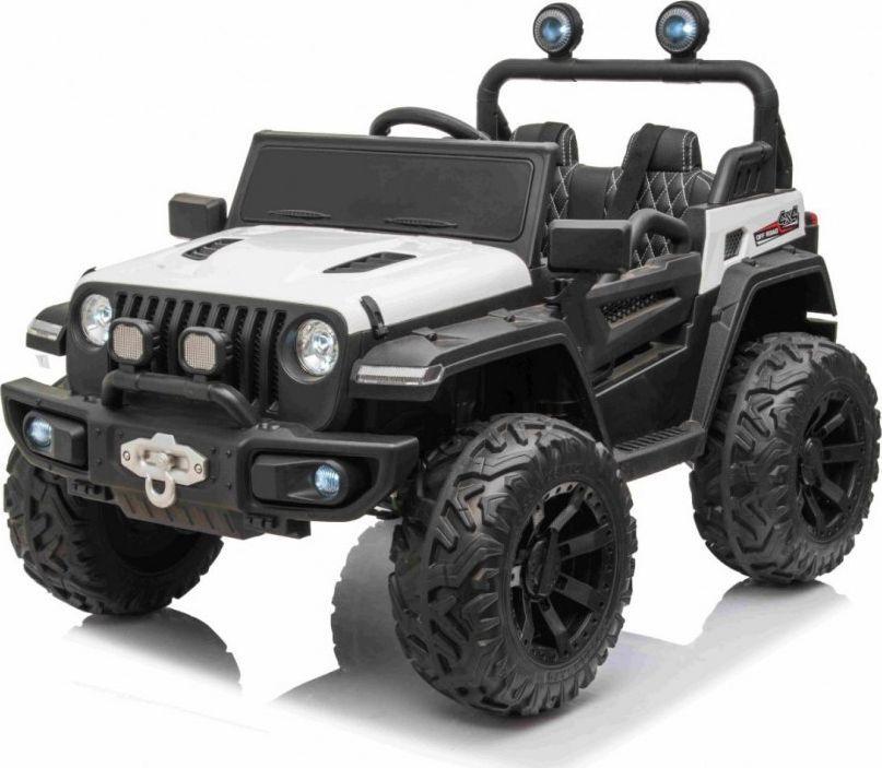 Дитяча акумуляторна машинка Master Of Terain Біла, фото 1