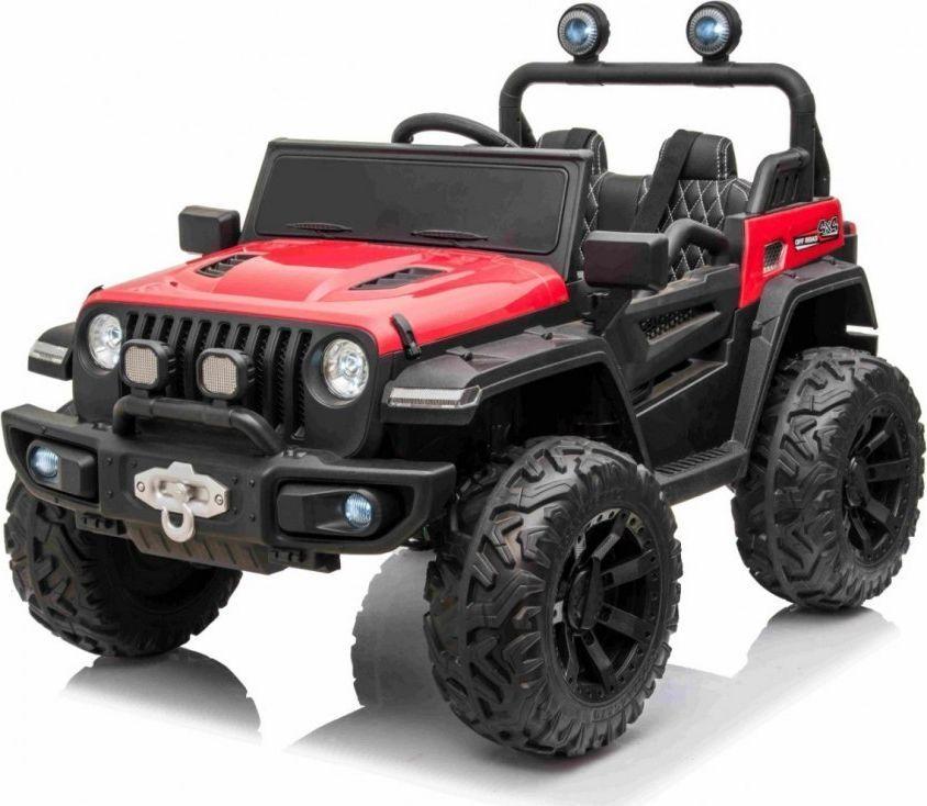Дитяча акумуляторна машинка Master Of Terain Червона, фото 1