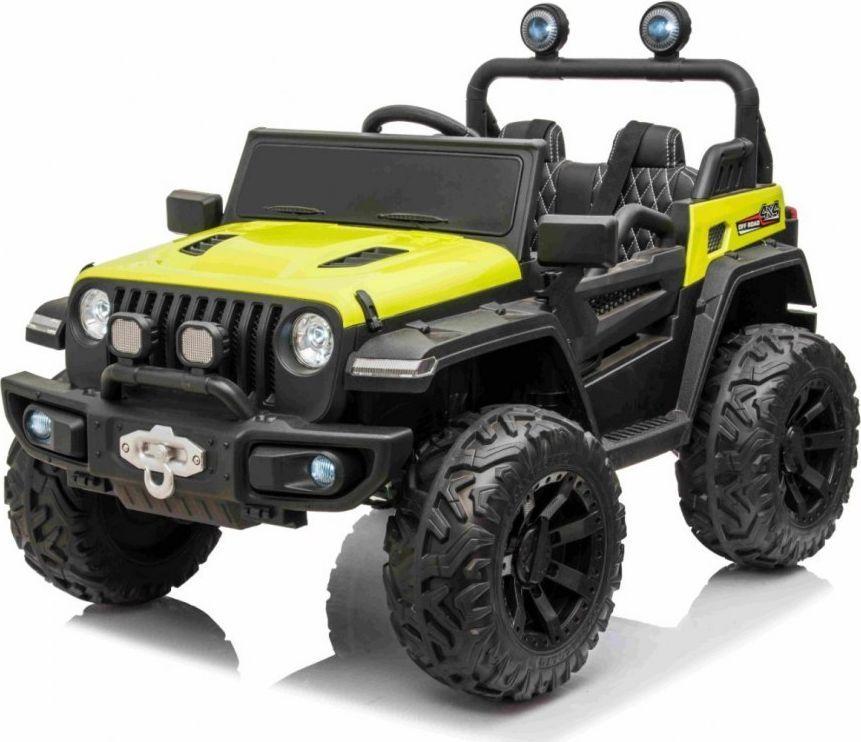 Дитяча акумуляторна машинка Master Of Terain Зелена, фото 1