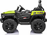 Дитяча акумуляторна машинка Master Of Terain Зелена, фото 2