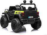 Дитяча акумуляторна машинка Master Of Terain Зелена, фото 3