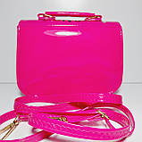 Дитяча сумочка малинова лакова Кішка 9123, фото 2