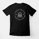 Футболка унісекс Stedman з принтом КОЛОРАДО КРУГ XS чорна, фото 3