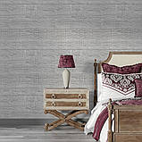 Самоклеюча 3D панель камінь кава 700х700х5мм (150) SW-00001352, фото 5