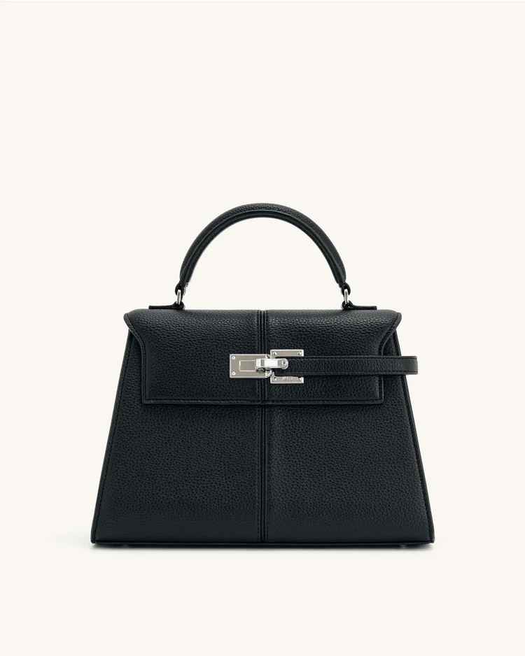 Жіноча сумка Jw Pei Elise Large Top Handle Bag - Black (чорна) ОРИГІНАЛ