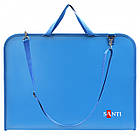 Папка портфель Santi А3 для ескізів синя, фото 2