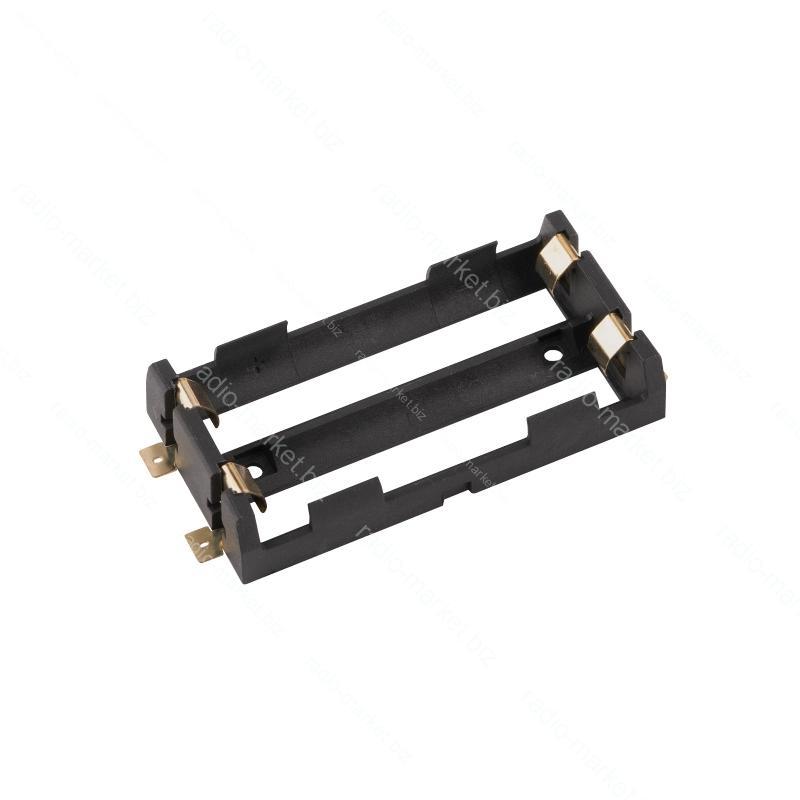 Тримач для 2-ох акумуляторів Li-Ion 18650 SMD
