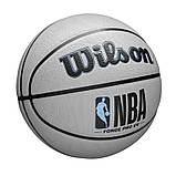 Баскетбольний м'яч Wilson NBA Forge Pro UV (унікальний м'яч – хамелеон, розмір 7) WZ2010801XB7, фото 3