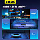 Акустика BASEUS Aequr DS10 Mini Soundbar (battery) |BT5.3, AUX/USB, OTA, RGB, 2.5Wx2| чорна, фото 11