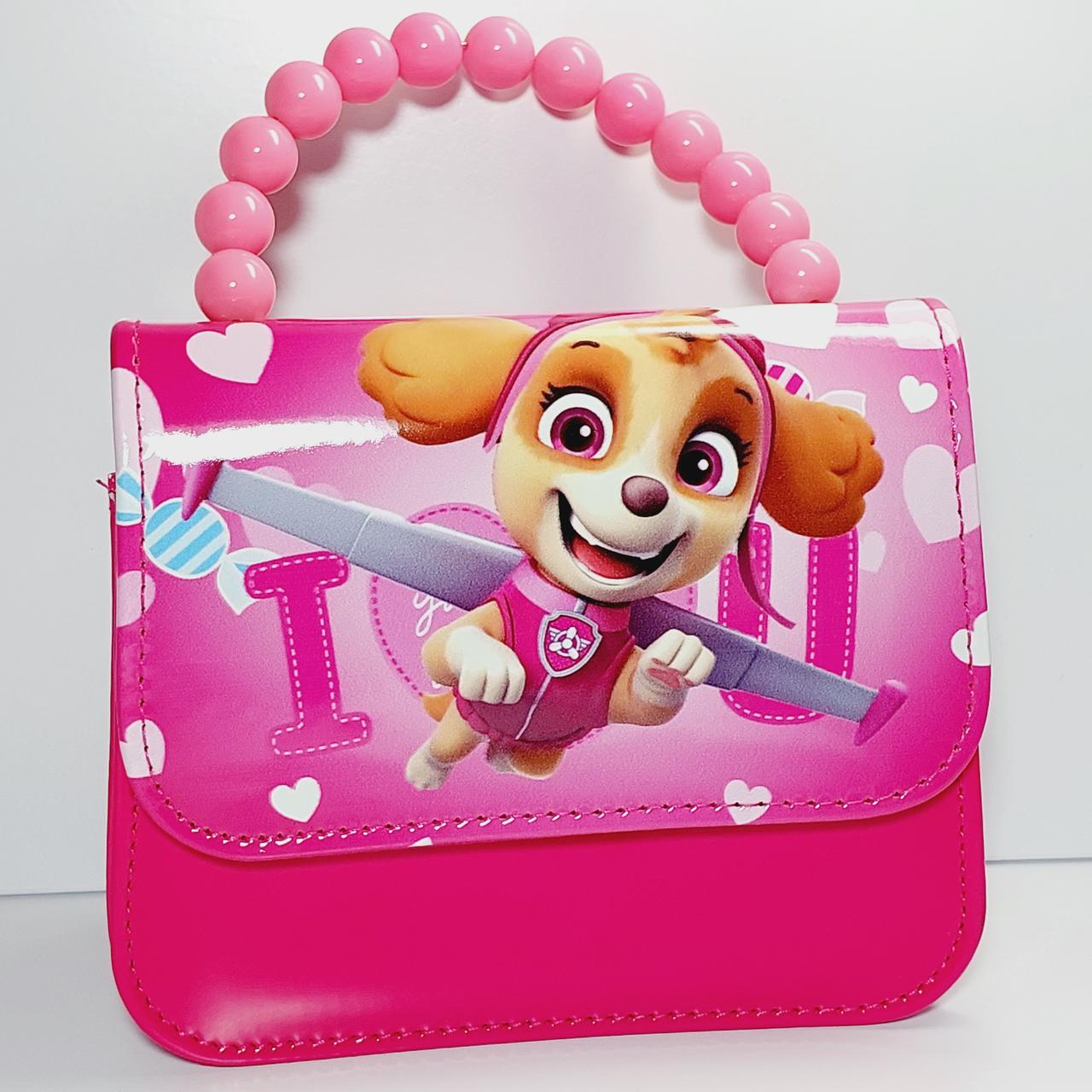 Дитяча сумочка малинова лакова Скай 907, фото 1