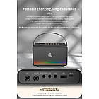 Акустика-караоке Xdobo Mirage |BT5.3, 130W, USB/AUX, EQ, 12h| чорна, фото 7