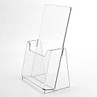 Буклетниця А4, 1/3 під єврофлаєр, підставка для реклами вертикальна, 100х210 мм, фото 3