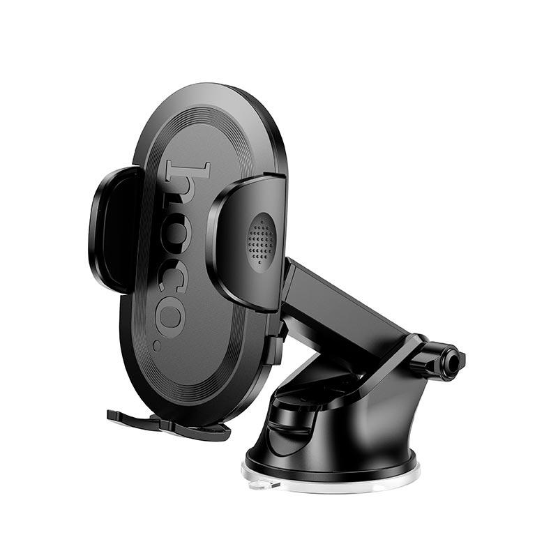Тримач HOCO Brusco ultra-thin push-type Car holder (center console) H54 |4.5-7"| чорний