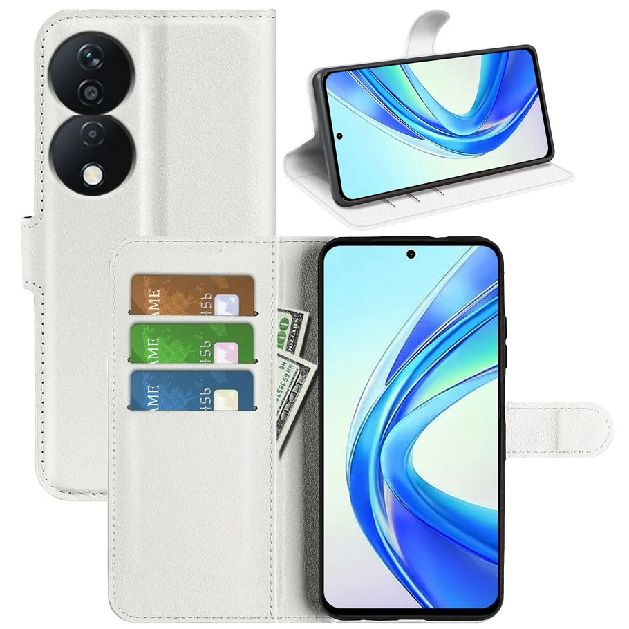 Чохол-книжка Litchie Wallet для Honor X7b White, фото 1