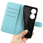 Чохол-книжка Litchie Wallet для Honor X7b Light Blue, фото 5