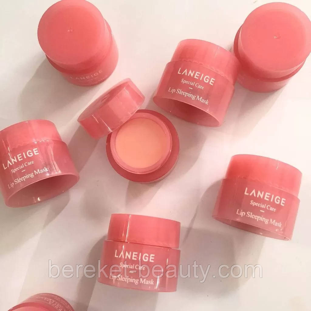 Низька маска для губ Laneige Lip Sleeping Mask 3 g (berry), фото 1