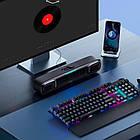Акустика BASEUS Aequr DS10 Mini Soundbar |BT5.3, AUX/USB, OTA, RGB, 2.5Wx2| чорна, фото 9