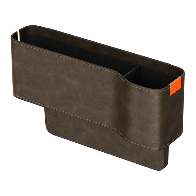 Органайзер в авто Baseus OrganizeFun Series Car Console Storage Organizer коричневий