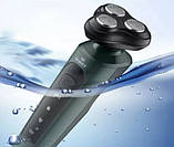 Електробритва  9D Electric Shaver Original  акумуляторна USB для чоловіків плаваюче лезо, фото 5