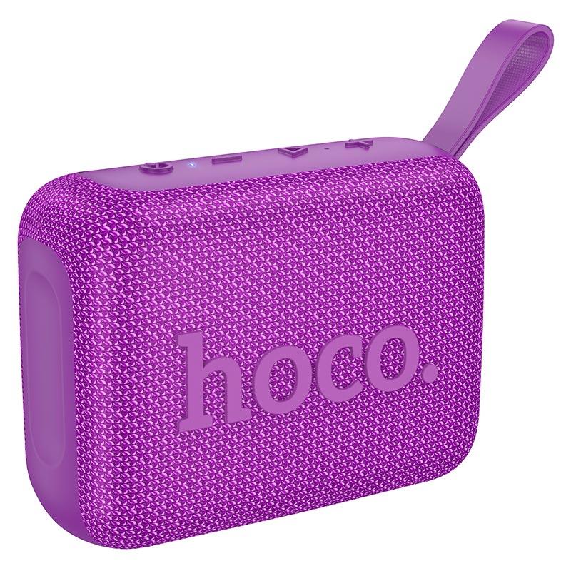 Акустика Hoco Melody sports BT speaker HC28 |BT5.4, USB/TF/FM, TWS, 3h| фіолетова