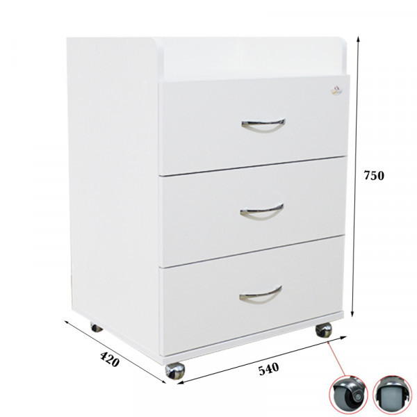 Косметологічна тумба із ящиками ВТШБ-03, фото 1