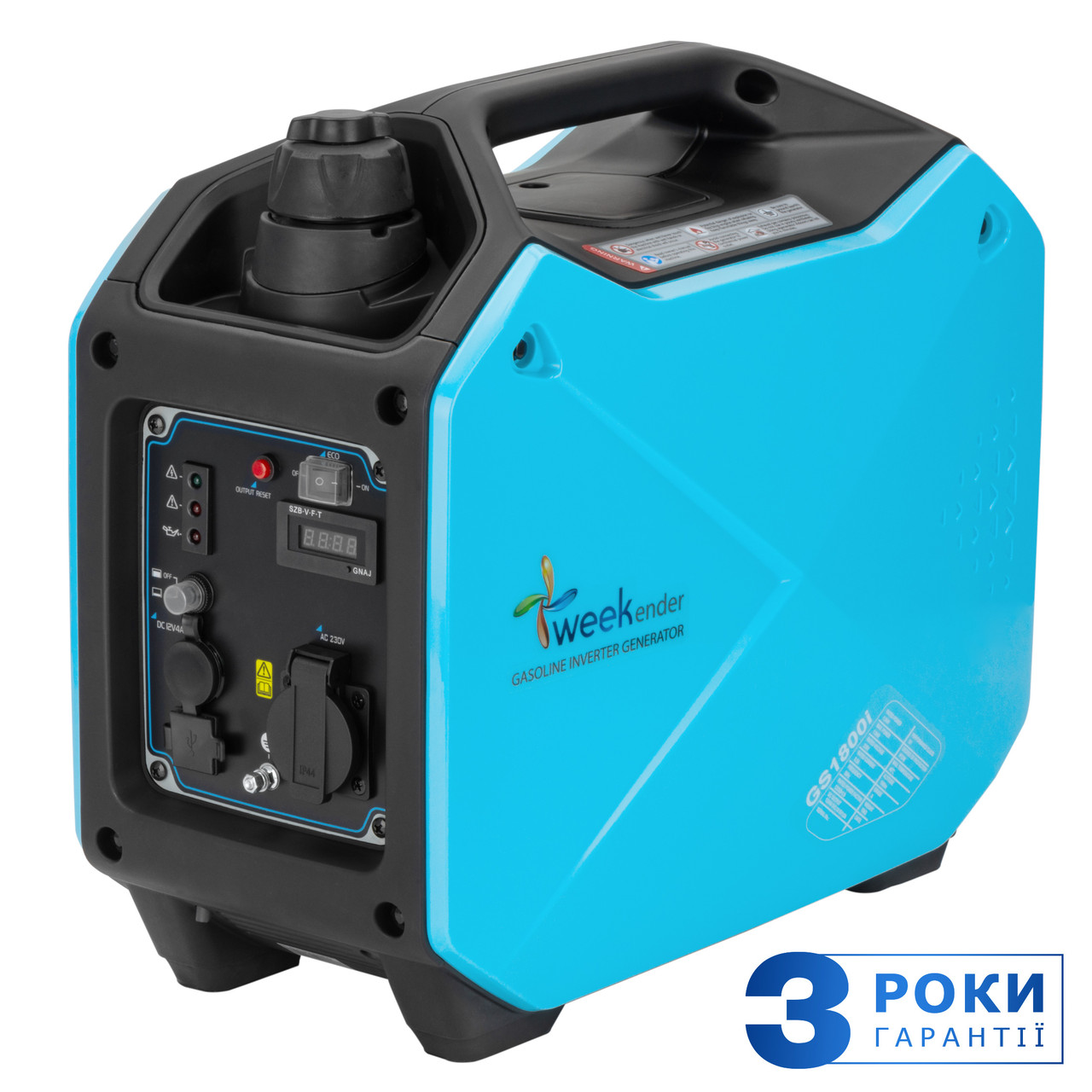Інверторний генератор Weekender GS1800I 2-е покоління, 1,8 кВт