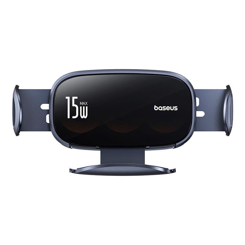 Тримач Baseus LightChaser Series Charging Electric Car Mount чорний