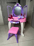 Косметичний столик трюмо зі стільчиком (13 предметів), фото 9