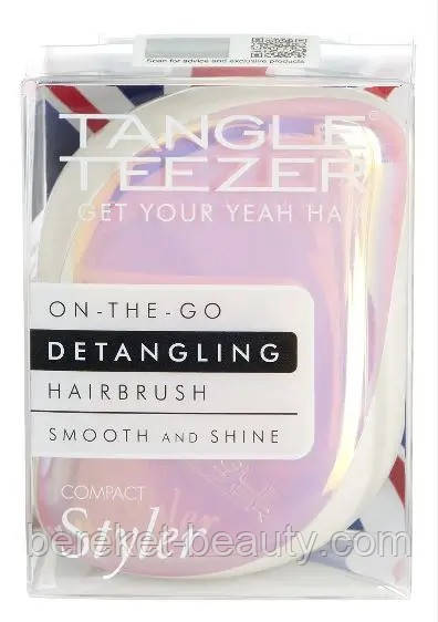 Щітка для волосся Tangle Teezer Compact Styler Smashed Holo Hero