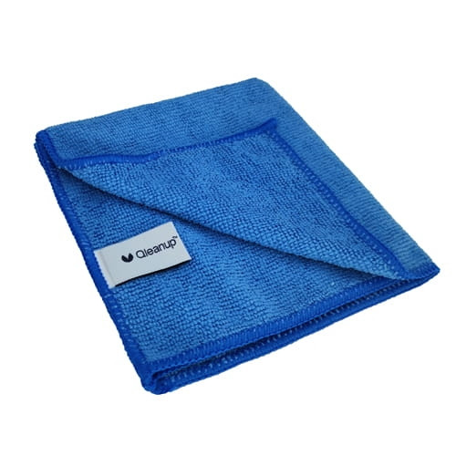 Серветки BLUE з мікрофібри високої якості 30х30 10 шт., ТМ QLEANUP (York)