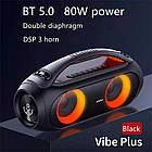 Акустика Xdobo Vibe Plus IPX5 |BT5.0, AUX/TF/USB, 80W, TWS, 10-16h| чорна, фото 9