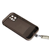 Чохол Lucky Bow Case для iPhone 15 Pro- коричневий, фото 3