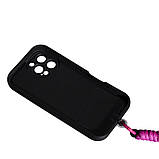 Накладка Lucky Bow Case для iPhone 16 Pro- чорний, фото 2