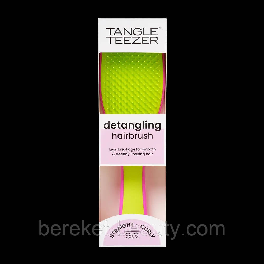 Расческа Tangle Teezer The Ultimate Detangler Pink&Cyber Lime